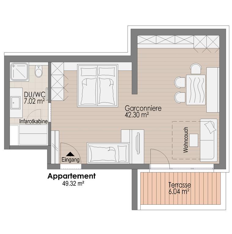 Lux Appartements Ischgl Habitación foto
